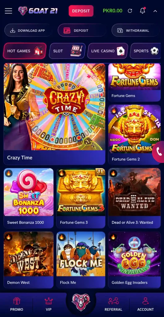 GOAT21 Game Download APK (Latest Betting APP) For Android