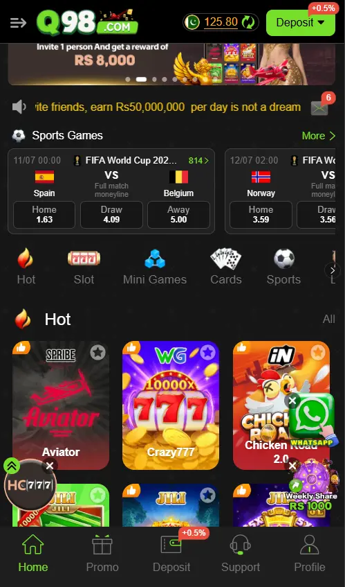 Q98 Game APK